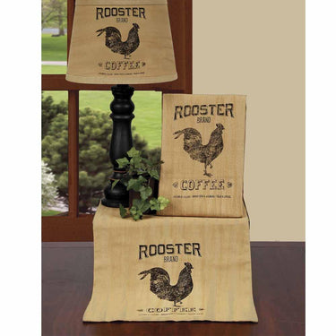 Tea Dyed Rooster Brand Table Runner TRBJ0013 - The Fox Decor